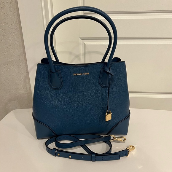 Mercer Gallery Medium Pebbled Leather Satchel - Picture 4 of 10